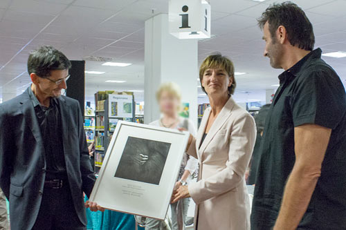Foto-Ausstellung "Tierische Verwandte" Rolf Walther, mainz Öffentliche Bücherei Anna Seghers